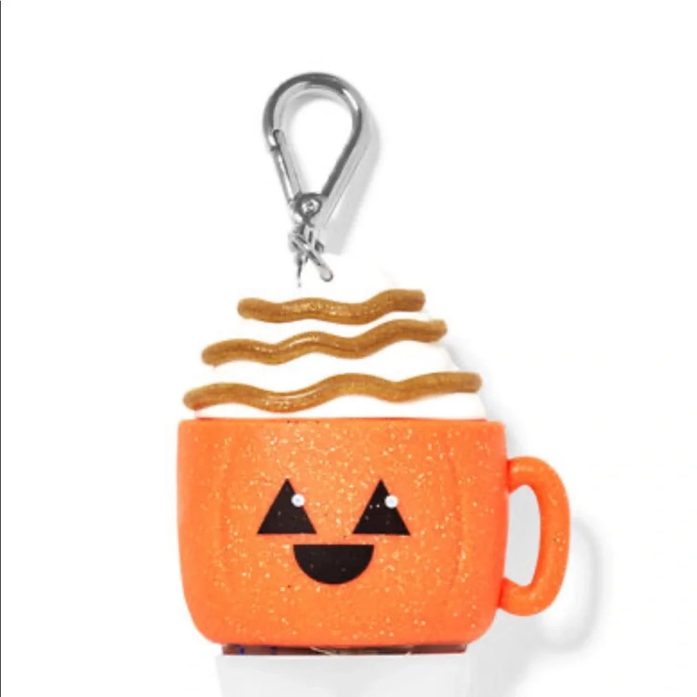 PUMPKIN SPICE LATTE SANITIZER HOLDER WITH GIFT BAG